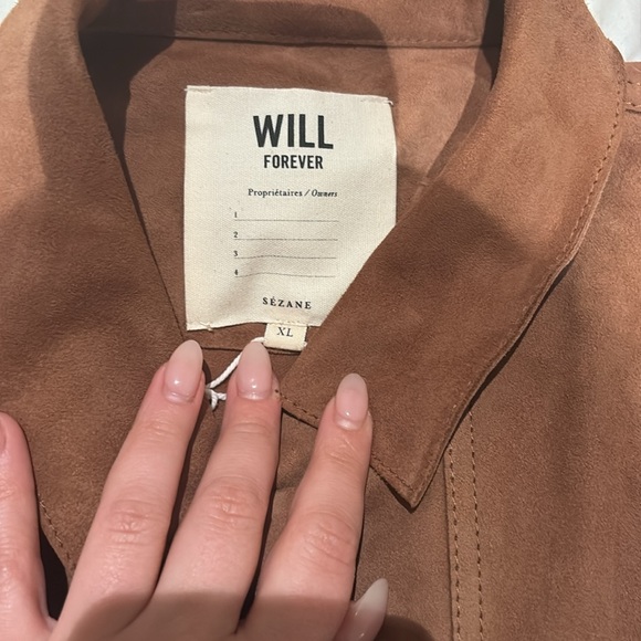 Brown Suede “Will Jacket” from Sézane - Picture 3 of 3